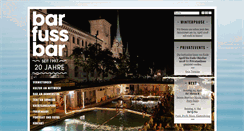 Desktop Screenshot of barfussbar.ch
