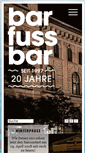 Mobile Screenshot of barfussbar.ch